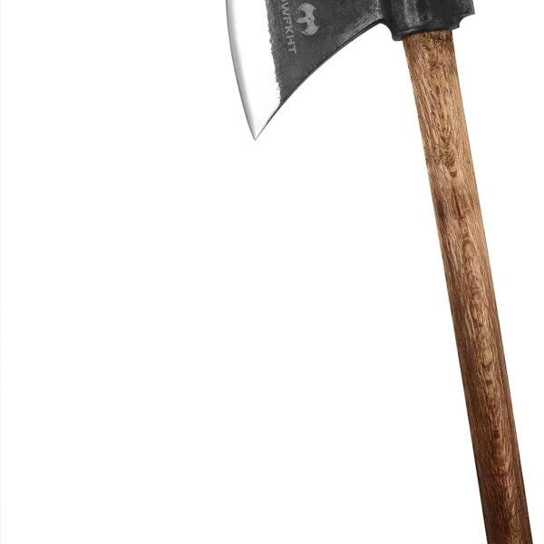 16.5" Throwing Axe, 3 Pack Throwing Axes and Tomahawks with High Carbon Steel & Beech Wood Handle, Well Balanced, Great for Axe Throwiing Game, Recreationb and Competition