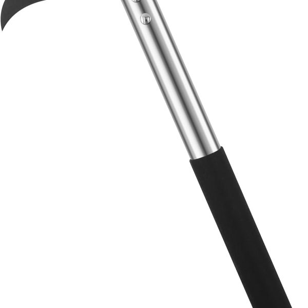 18.1" Pickaroon Hookaroon – Lightweight Logging Tools with Rubber Anti-Slip Handle for Lifting, Dragging, and Stacking Logs