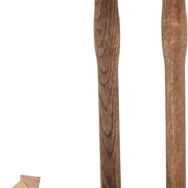 2 Pack Beech Wood Axe Handles Replacement for DWFKHT 16.5" Throwing Axes, Axe Handle Replacement